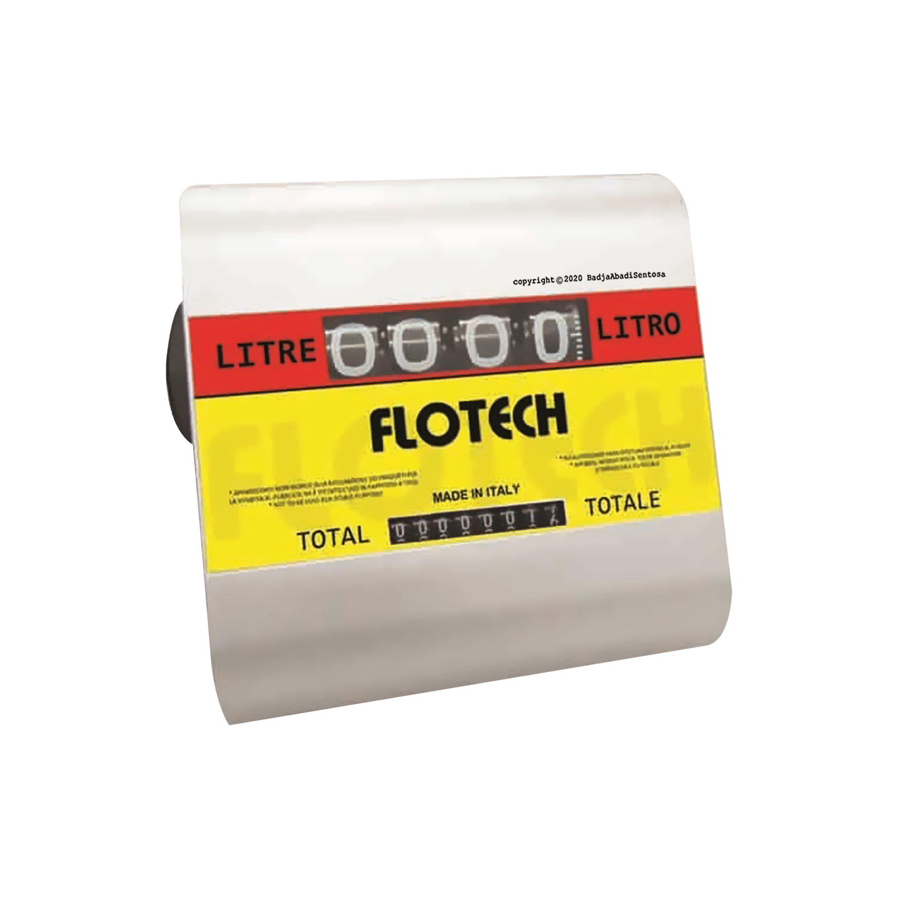 Flotech - Mechanical Fuel Meter 4 Digit